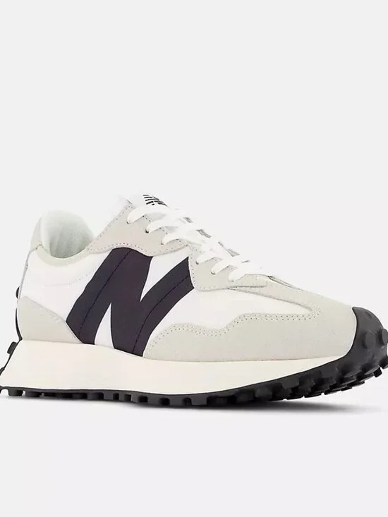 New Balance 327 Sea Salt with White & Black W7 - Picture 1 of 12